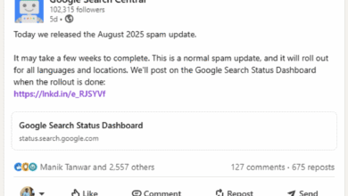 Google Spam Update August 2025